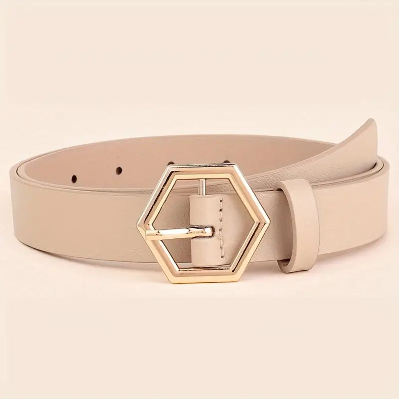 Elegante cintura da donna in vera pelle di alta qualità - Linea raffinata