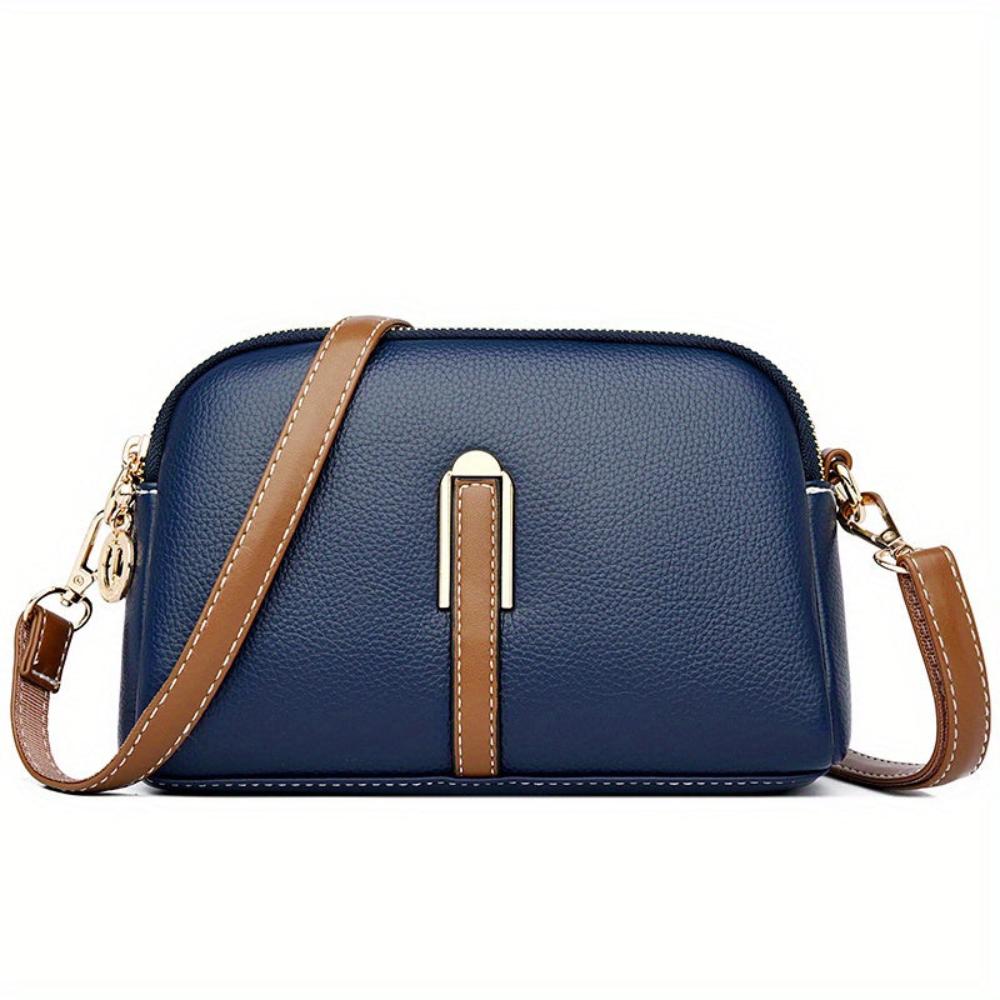 Virella Litchi Texture Crossbody - Stile vintage con un tocco contemporaneo