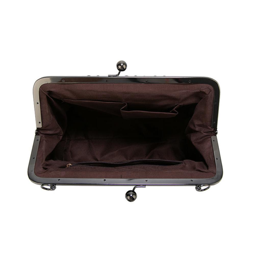 Solmira Celeste Kiss-Lock Bag - Eleganza vintage con un tocco cosmico