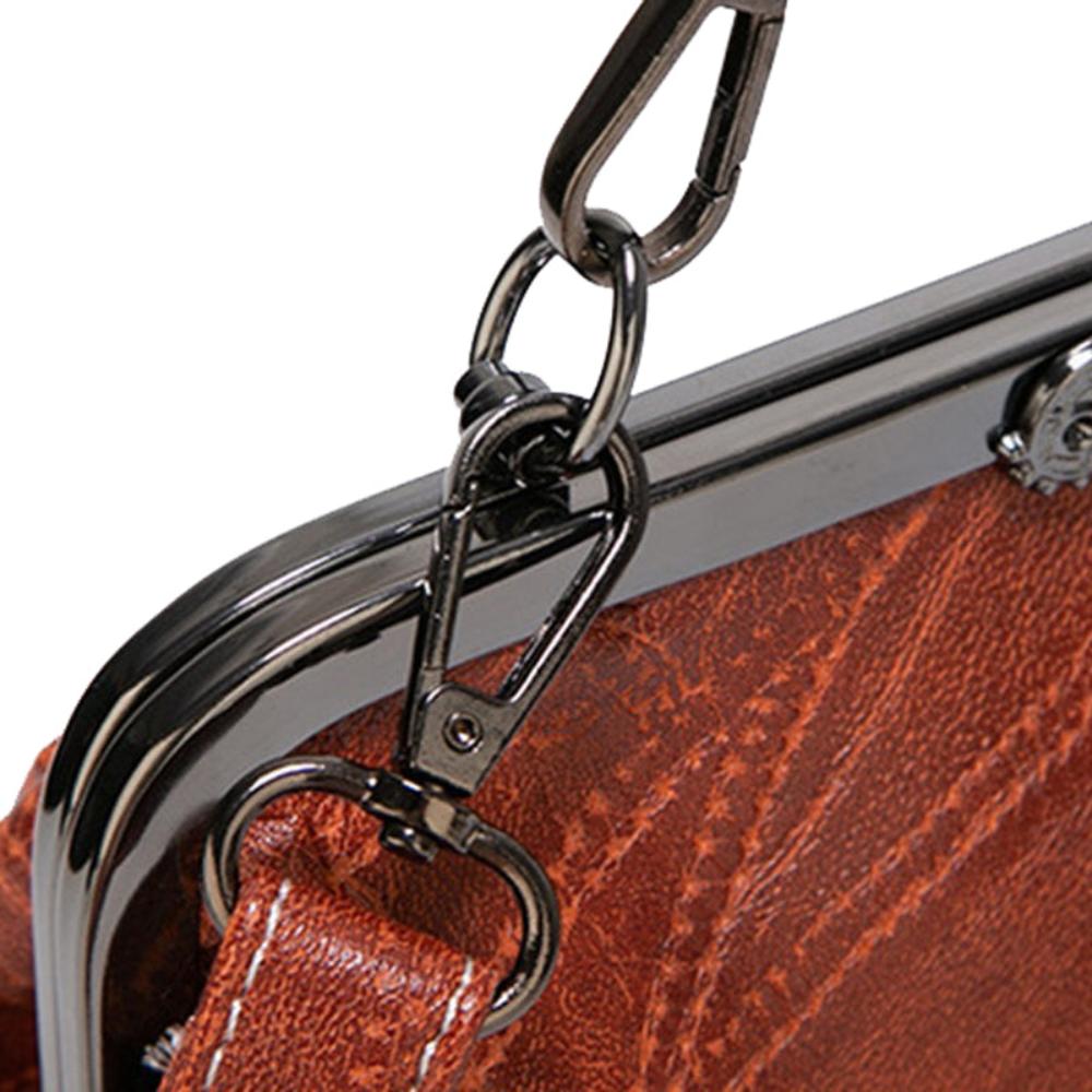 Solmira Celeste Kiss-Lock Bag - Eleganza vintage con un tocco cosmico