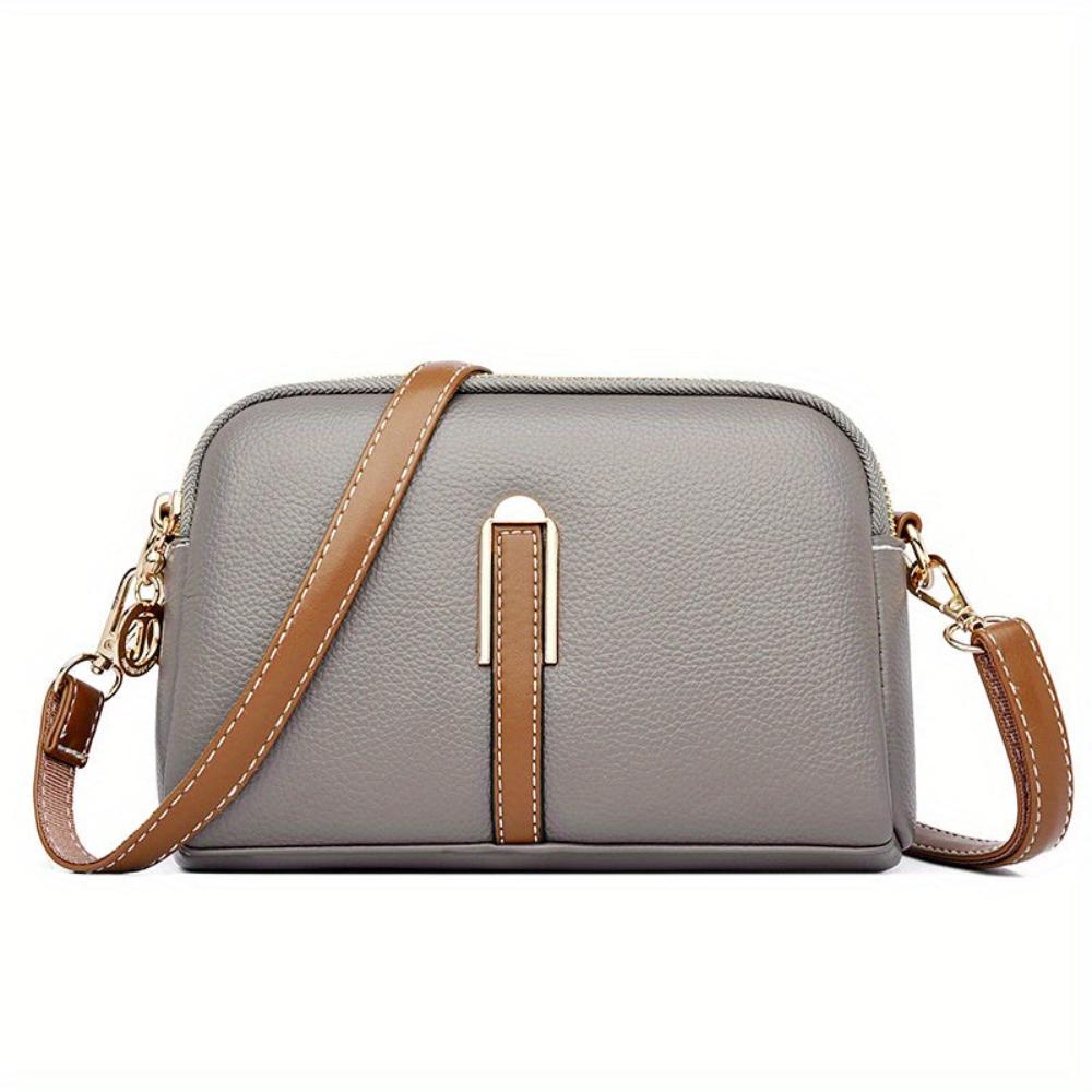 Virella Litchi Texture Crossbody - Stile vintage con un tocco contemporaneo