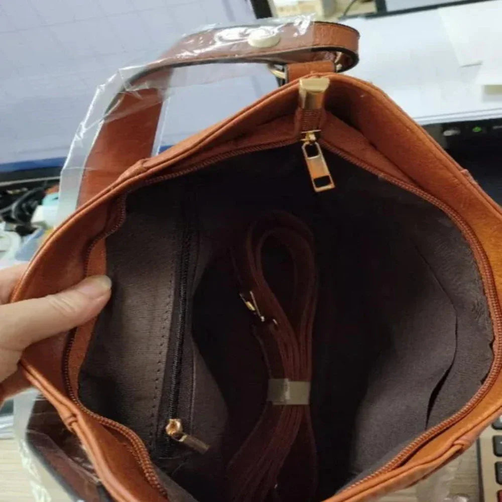 Borsa a tracolla in pelle vintage Oralynn's Soul | Classic