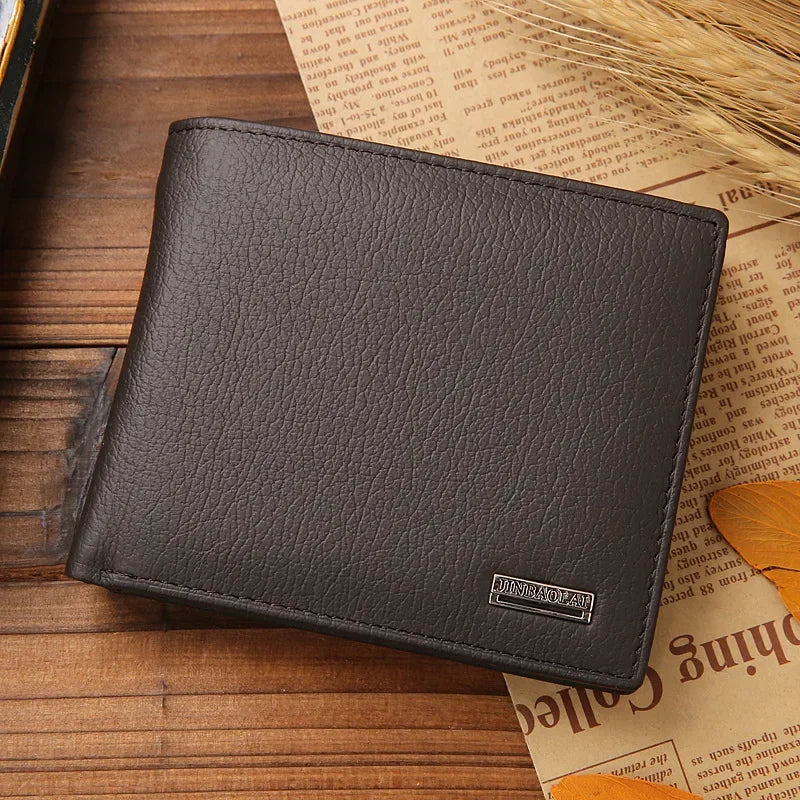 Portafoglio in pelle premium per uomo - Slim Bifold