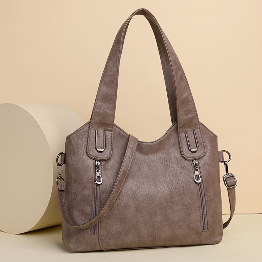 Seravina Retro Shoulder Tote - Stile senza tempo con funzioni quotidiane