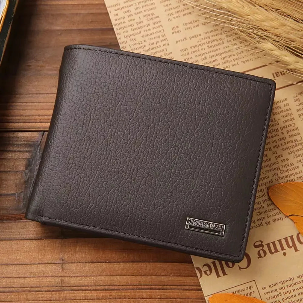 Portafoglio in pelle premium per uomo - Slim Bifold