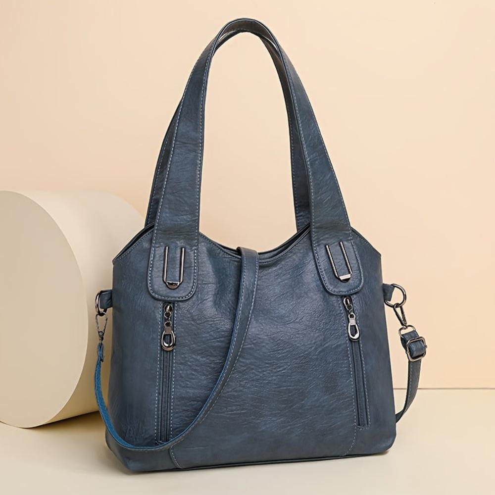 Seravina Retro Shoulder Tote - Stile senza tempo con funzioni quotidiane