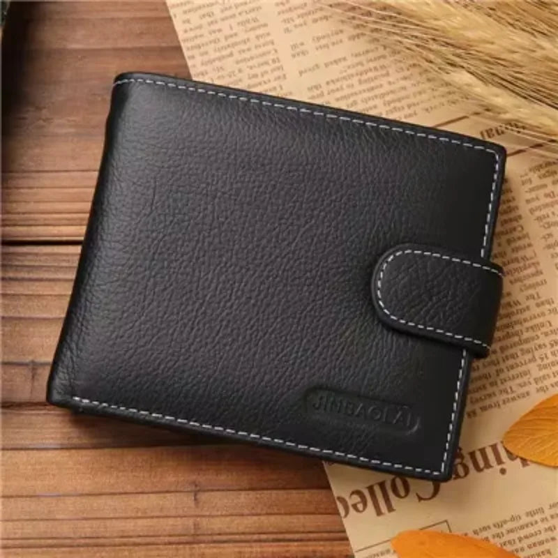 Portafoglio in pelle premium per uomo - Slim Bifold