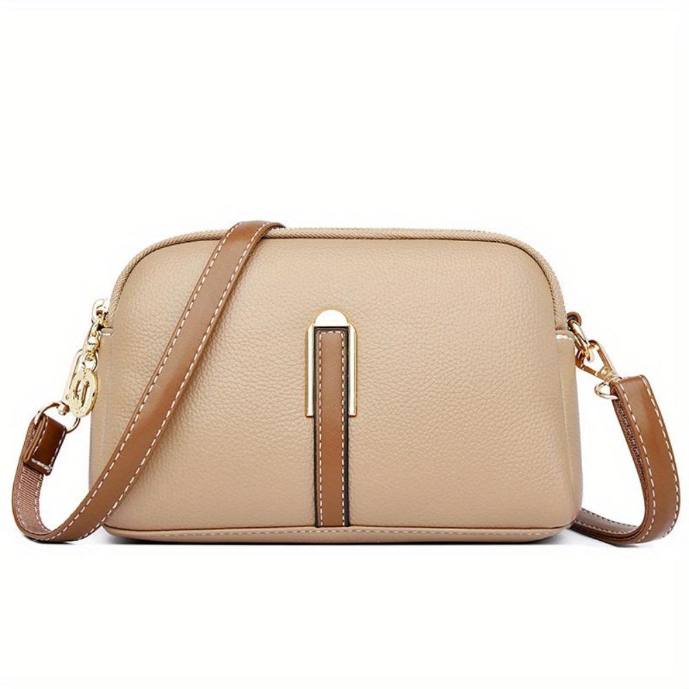 Virella Litchi Texture Crossbody - Stile vintage con un tocco contemporaneo