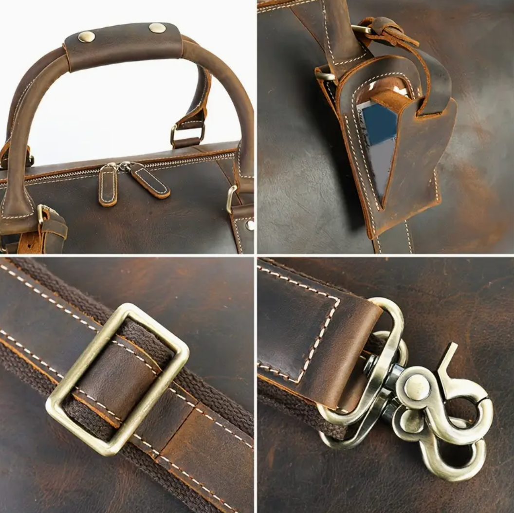 Borsa di lusso in pelle con scomparto segreto | SECRETBAG