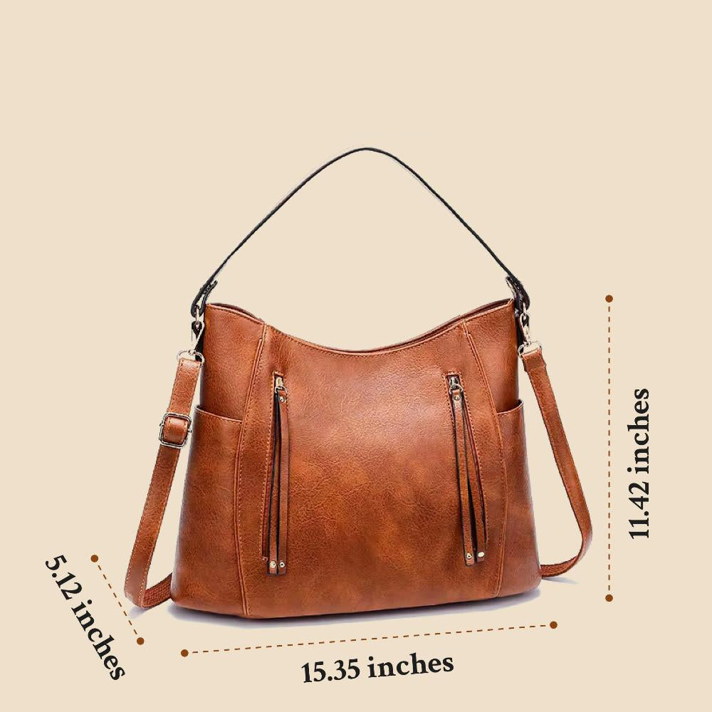 Borsa a tracolla in pelle vintage Oralynn's Soul | Classic