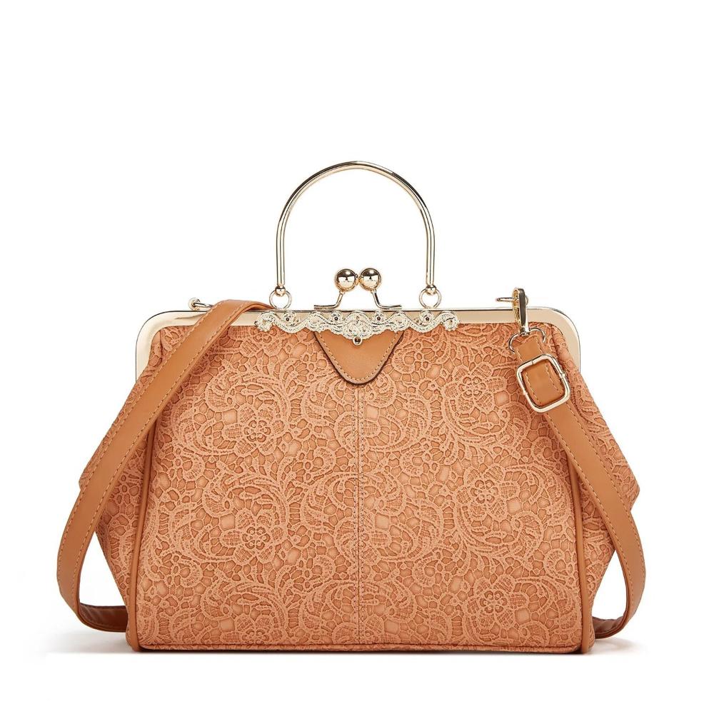 Solmira Celeste Kiss-Lock Bag - Eleganza vintage con un tocco cosmico