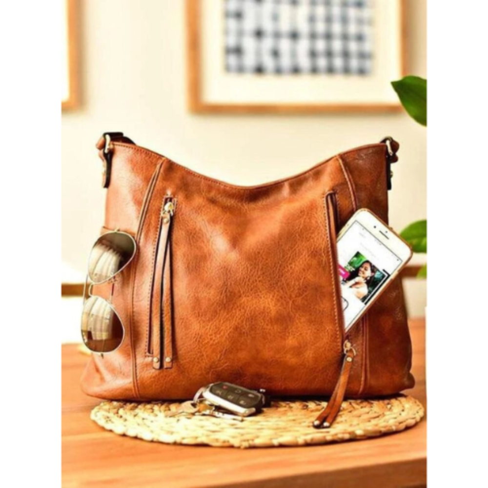 Borsa a tracolla in pelle vintage Oralynn's Soul | Classic