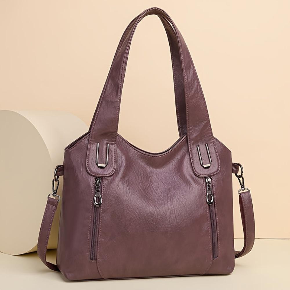 Seravina Retro Shoulder Tote - Stile senza tempo con funzioni quotidiane