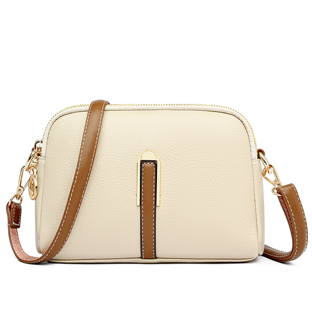 Virella Litchi Texture Crossbody - Stile vintage con un tocco contemporaneo