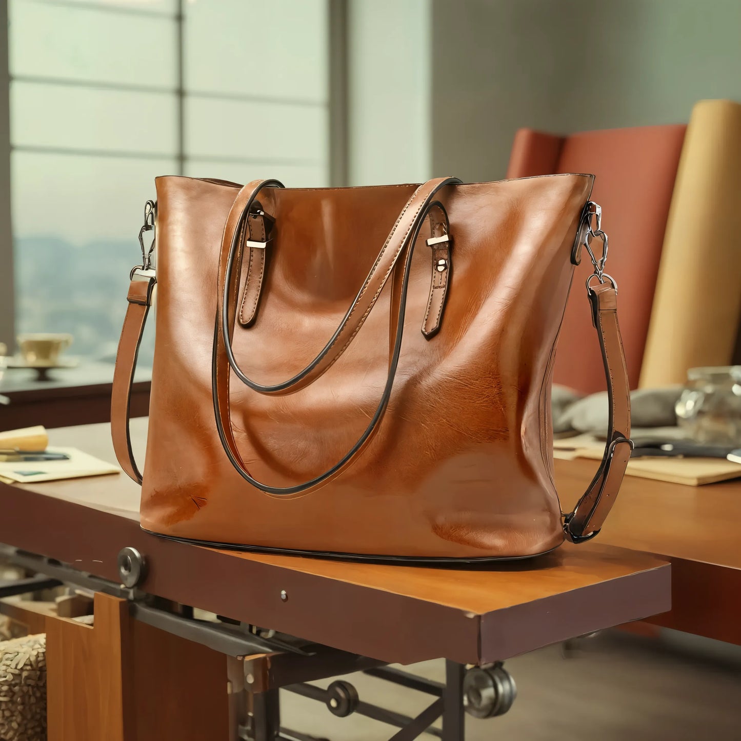 Celeste's Everyday Luxe | Borsa a tracolla in pelle realizzata a mano