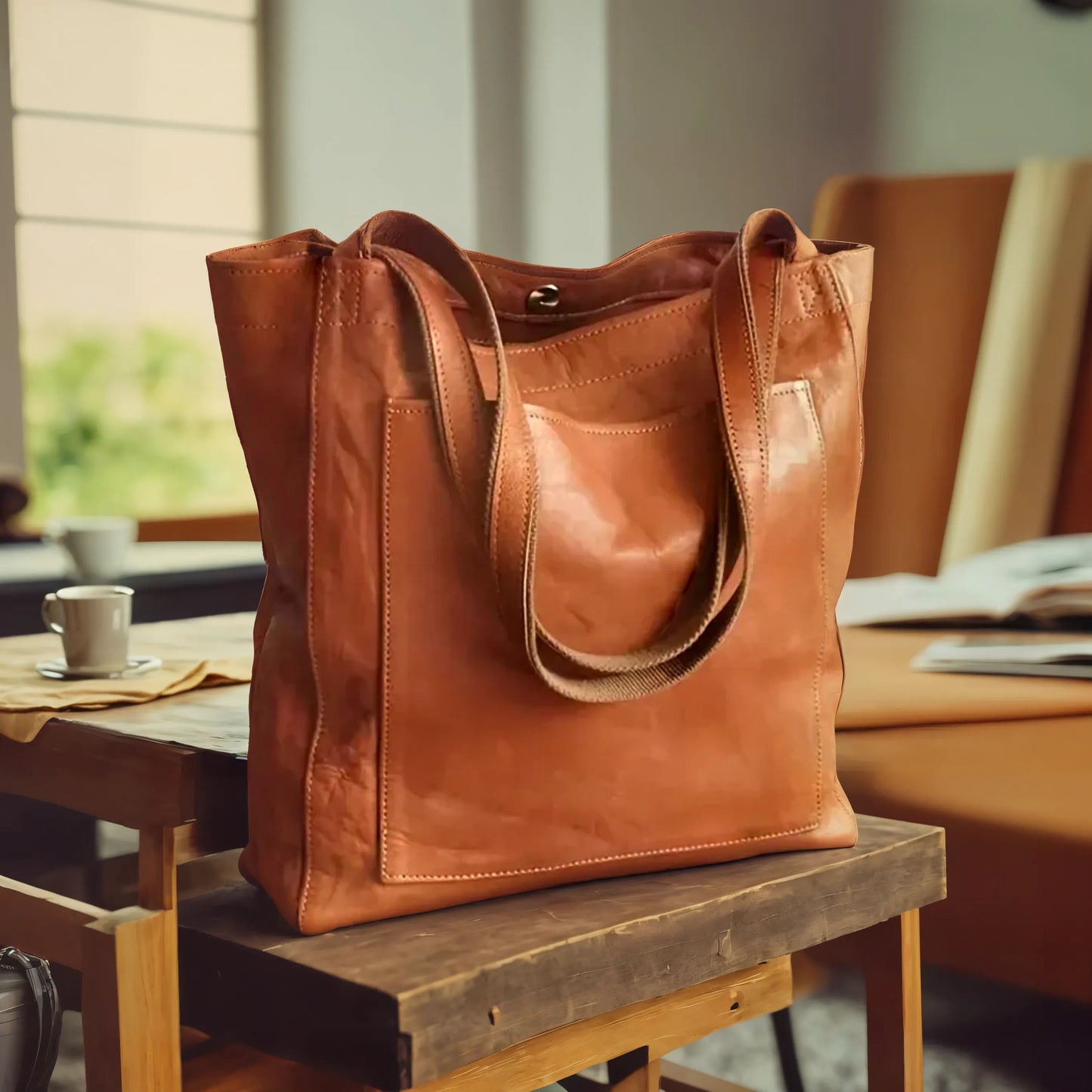 Borsa a tracolla in pelle premium City Essence | di Maelira