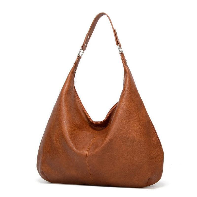 Sabrina | Borsa Hobo morbida da donna | Borsa a tracolla casual