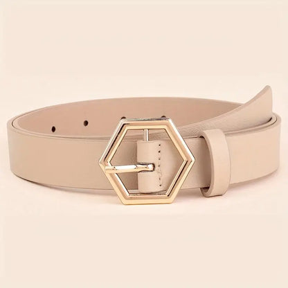 Elegante cintura da donna in vera pelle di alta qualità - Linea raffinata