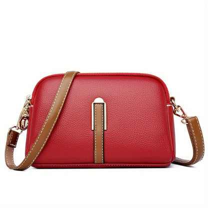 Virella Litchi Texture Crossbody - Stile vintage con un tocco contemporaneo