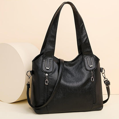 Seravina Retro Shoulder Tote - Stile senza tempo con funzioni quotidiane