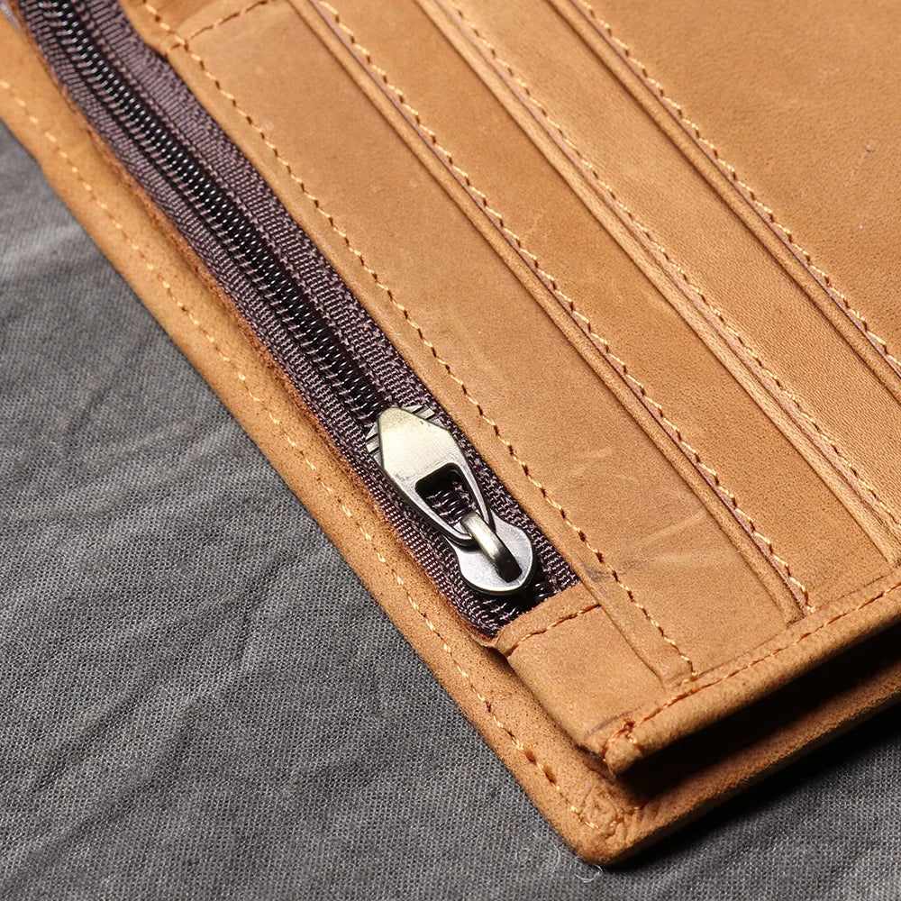 Portafoglio premium da uomo - Portacarte e contanti sottile