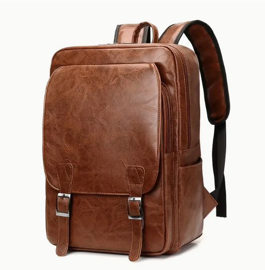 Zaino vintage in pelle da viaggio “PER VOI