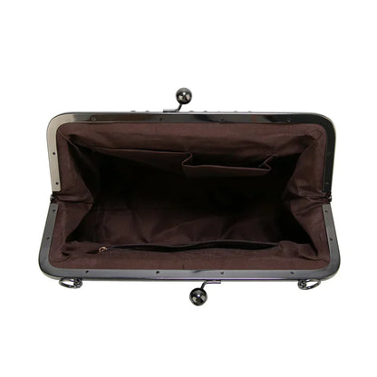 Borsa a telaio in pelle vintage Classic Reverie | di Seraphelle
