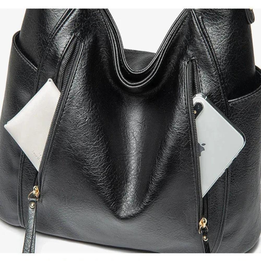 Borsa a tracolla in pelle PU di Caelora Modern Ease | Premium