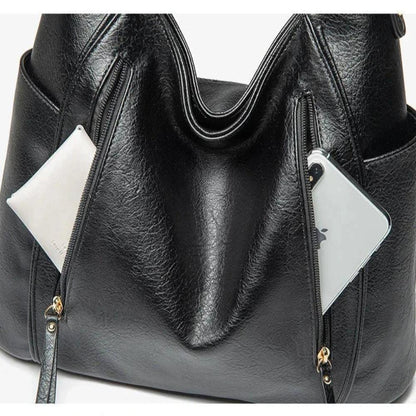 Borsa a tracolla in pelle PU di Caelora Modern Ease | Premium