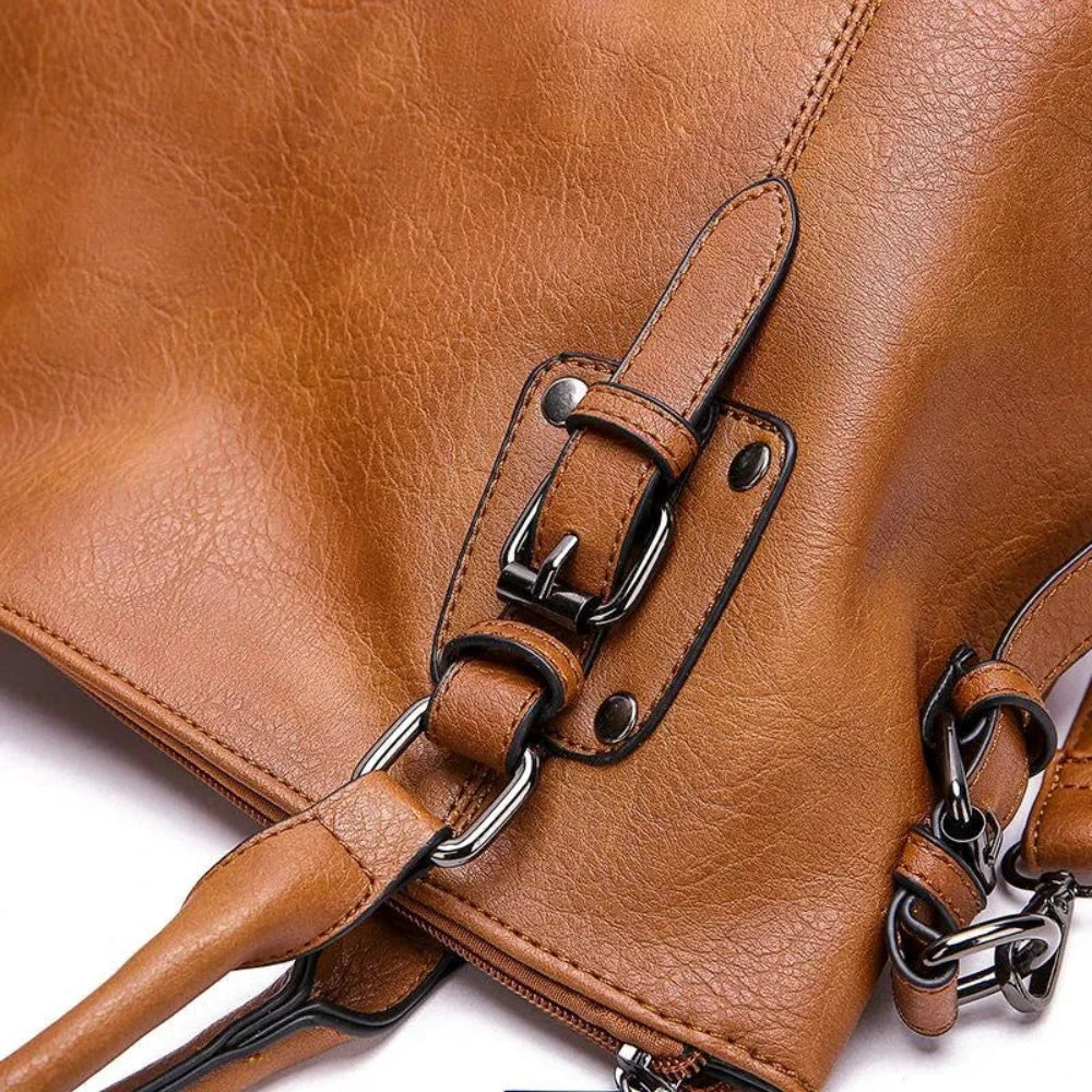 Borsa a tracolla in pelle Heritage Bloom | Elegante di Elantra