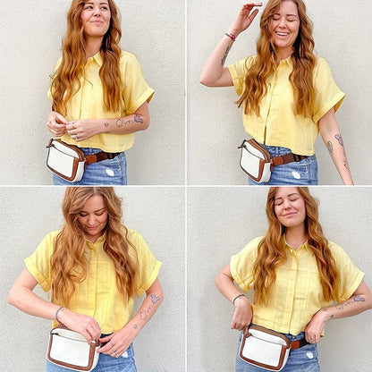 Elira Sport Crossbody - Borsa in pelle leggera per il movimento quotidiano