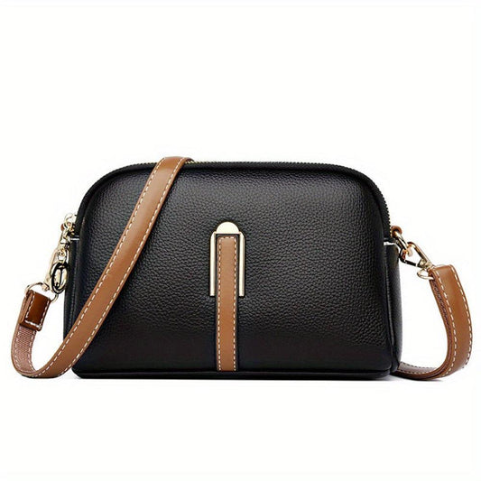 Virella Litchi Texture Crossbody - Stile vintage con un tocco contemporaneo