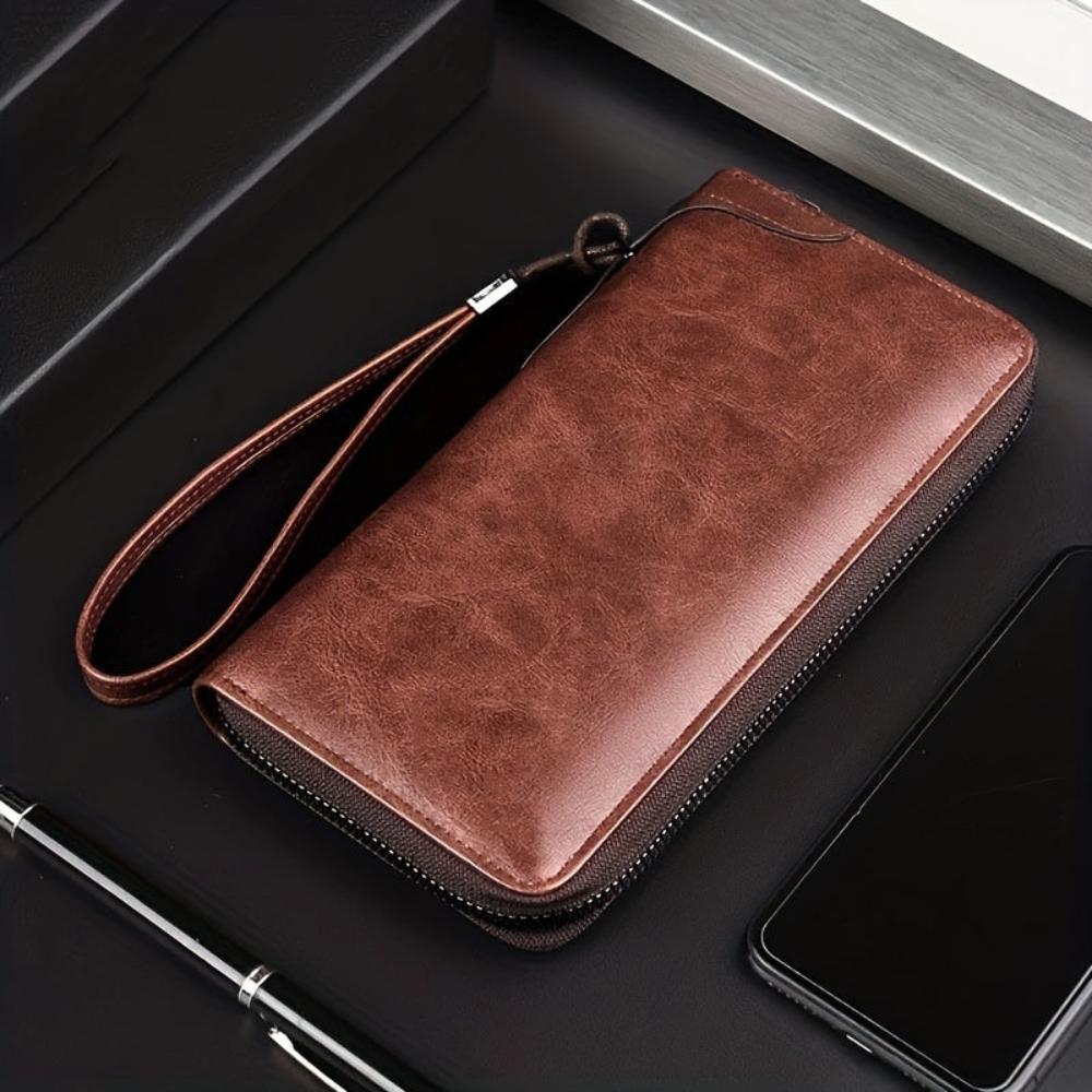 Pochette con zip in pelle RFID Vellano - Elegante, sicura e di eccezionale fattura