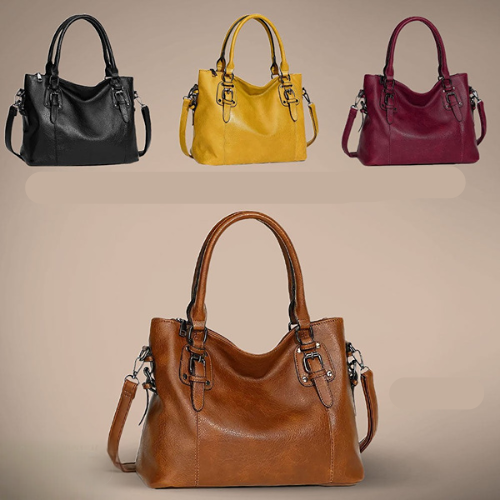 Borsa a tracolla in pelle Heritage Bloom | Elegante di Elantra