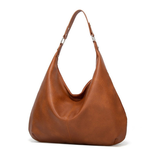 Sabrina | Borsa Hobo morbida da donna | Borsa a tracolla casual
